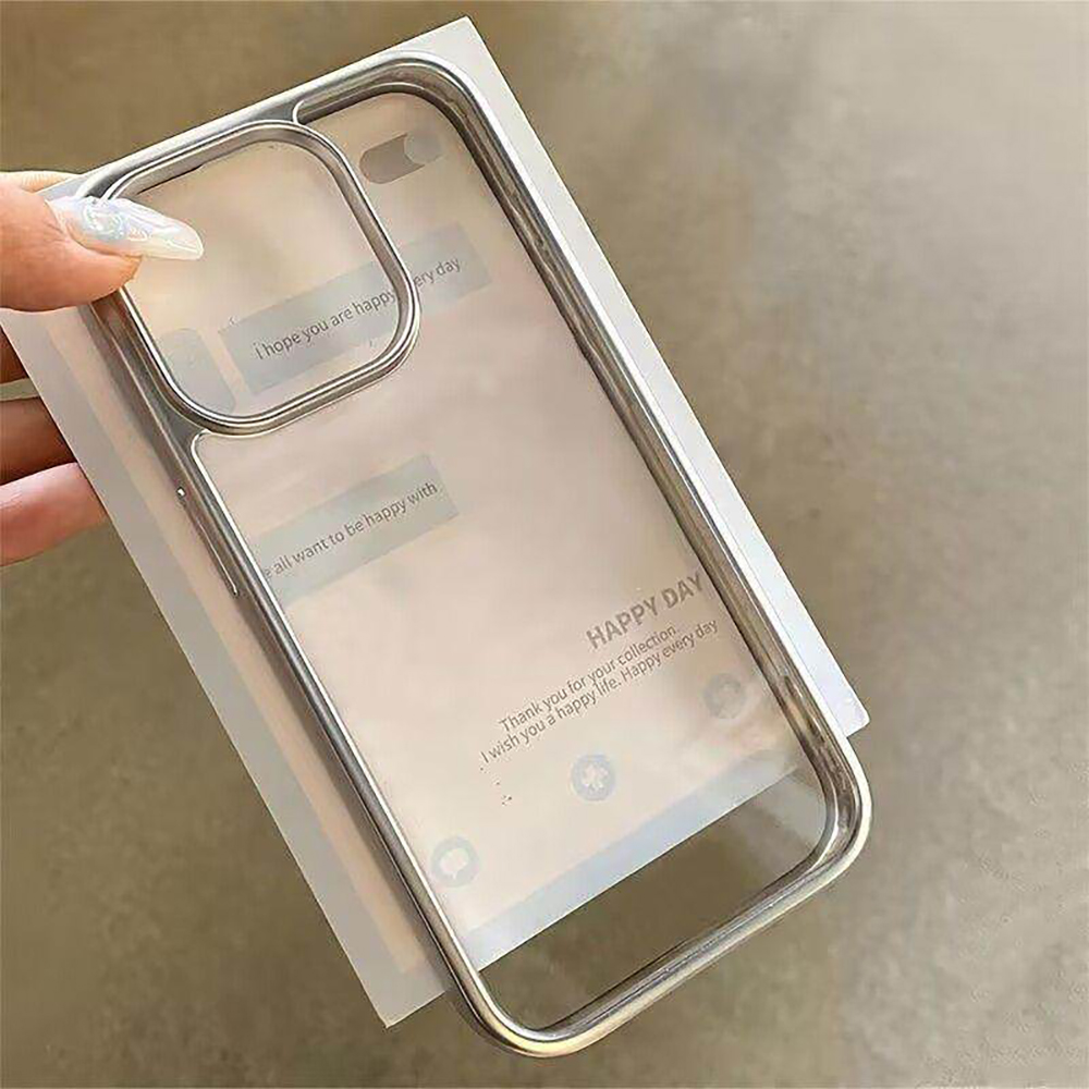 Luxury Watch Case - เคสเรียบหรูสีพื้น สำหรับ iPhone 16 15 11