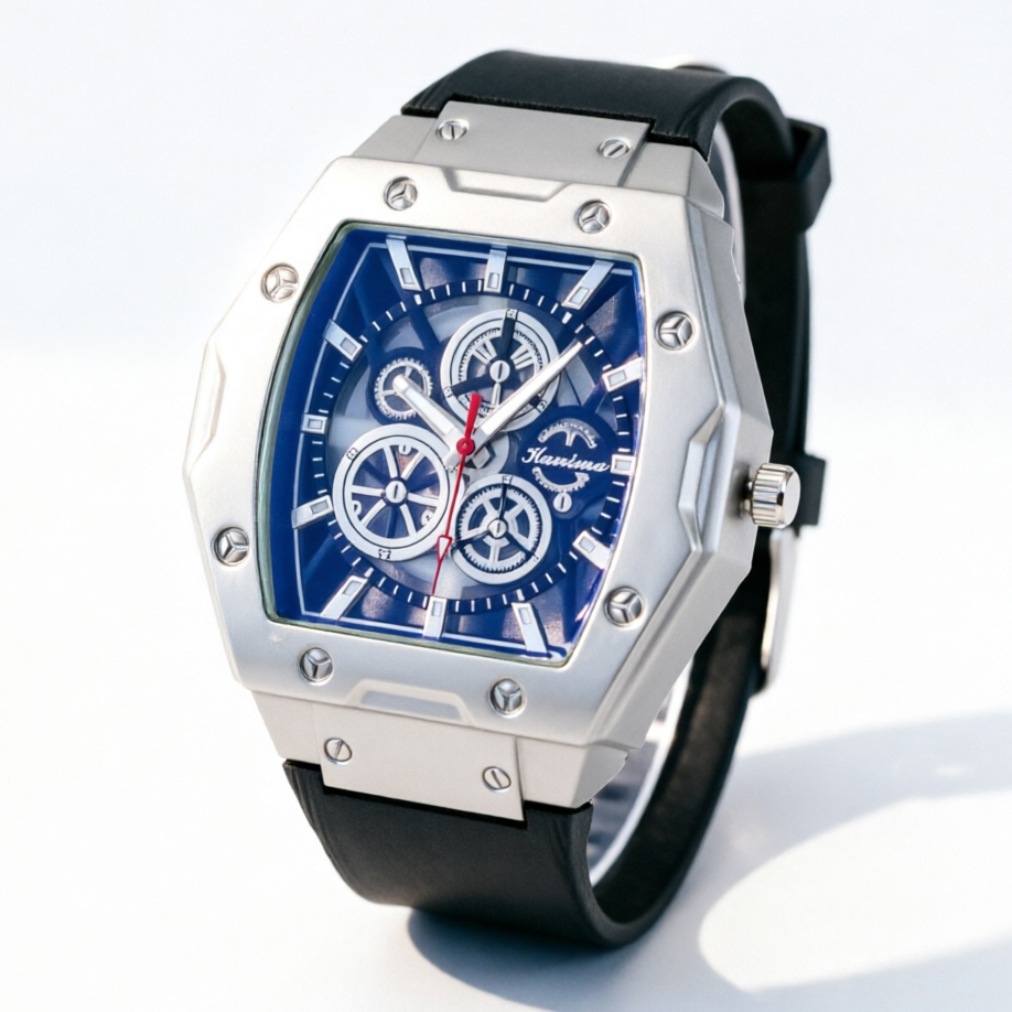 Luxury Watch Jacob And Co - นาฬิกาข้อมือผู้ชาย สายซิลิโคนแบบโปร่ง ดีไซน์ธุรกิจลำลอง ราคาประหยัด เหมาะสำหรับเป็นของขวัญ