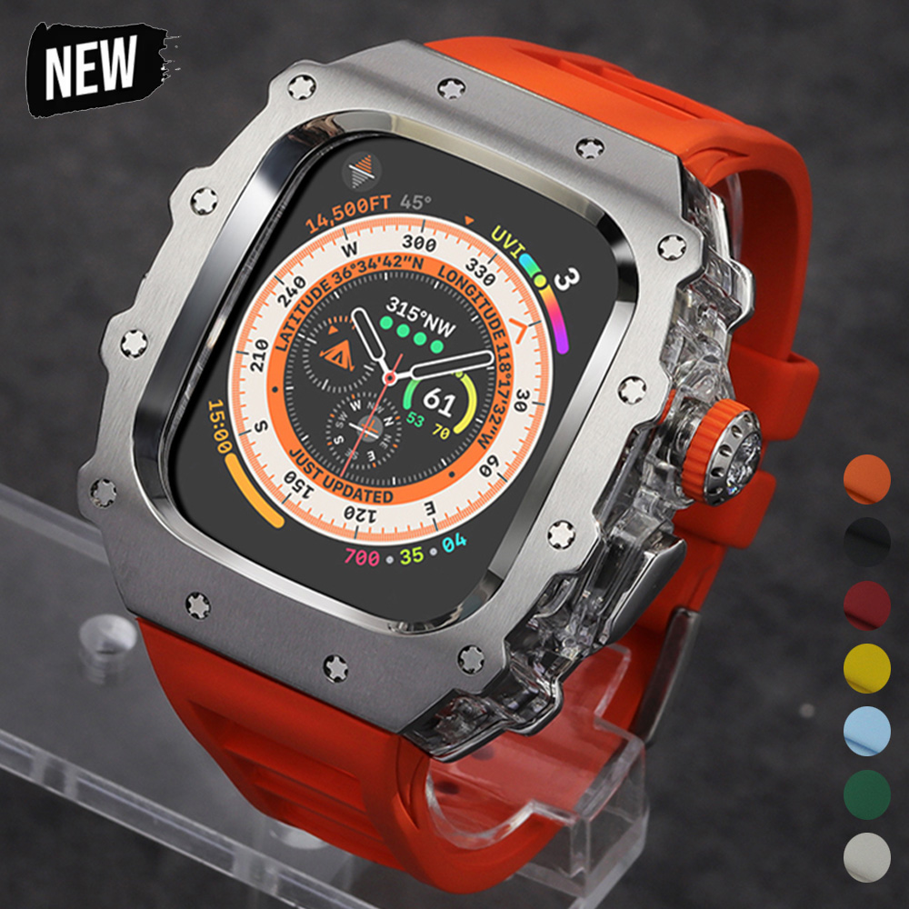 Luxury Watch Repair - หรูหราการปรับเปลี่ยนชุดสําหรับ Apple Watch Ultra 2 49