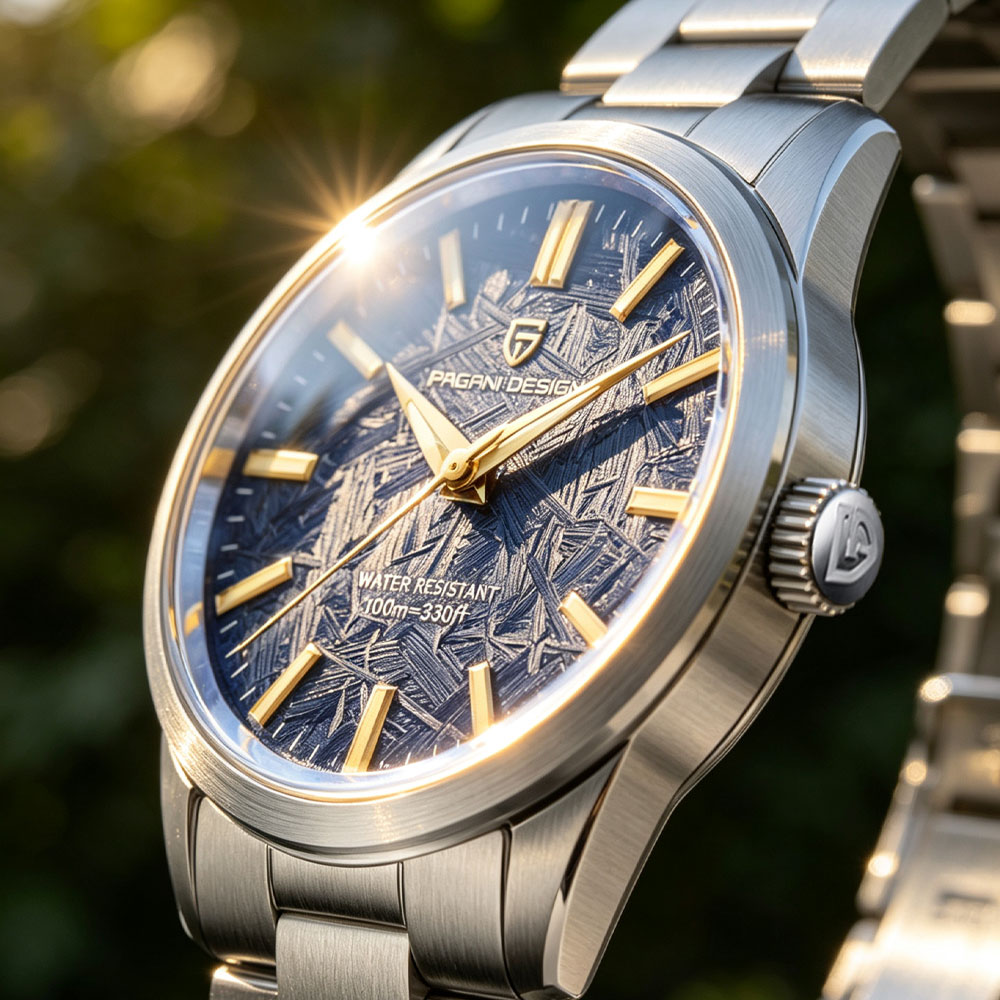 Luxury Watch Strap - นาฬิกาควอตซ์ PAGANI DESIGN 40 มม. สำหรับผู้ชาย