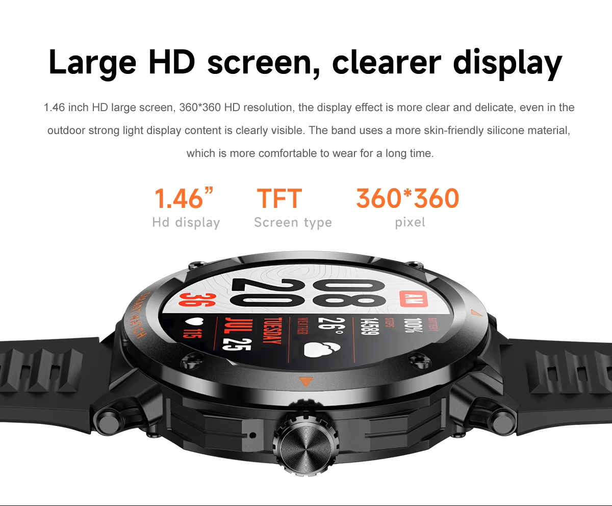 NFC สมาร์ทนาฬิกาหูฟังไร้สายบลู - Luxury Watch Repair บทวิจารณ์และราคา