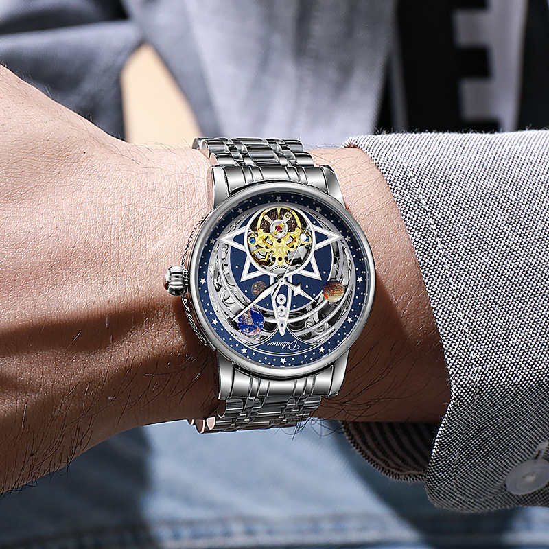 นาฬิกาข้อมือผู้ชายระบบอัตโนมัต - Luxury Watch Engraving บทวิจารณ์และราคา