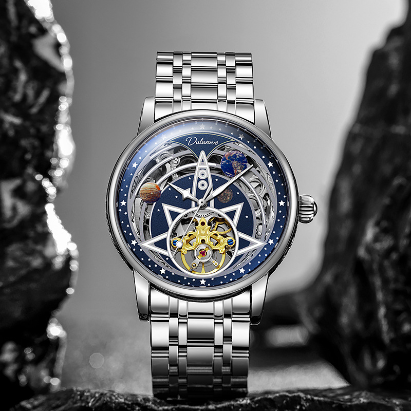 นาฬิกาข้อมือผู้ชายระบบอัตโนมัต - Luxury Watch Engraving บทวิจารณ์และราคา