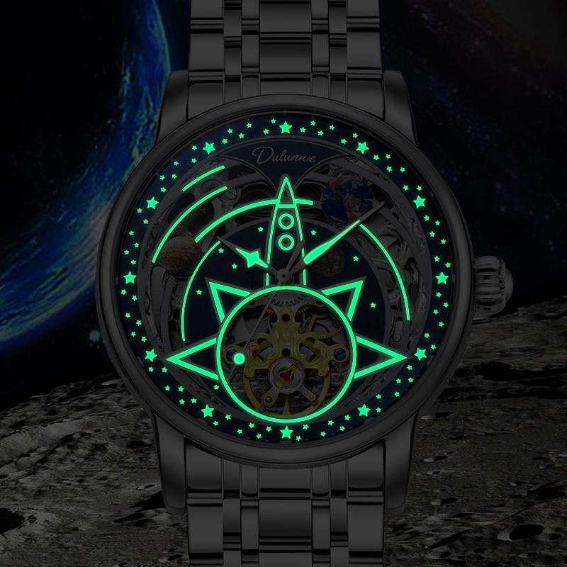 นาฬิกาข้อมือผู้ชายระบบอัตโนมัต - Luxury Watch Engraving บทวิจารณ์และราคา