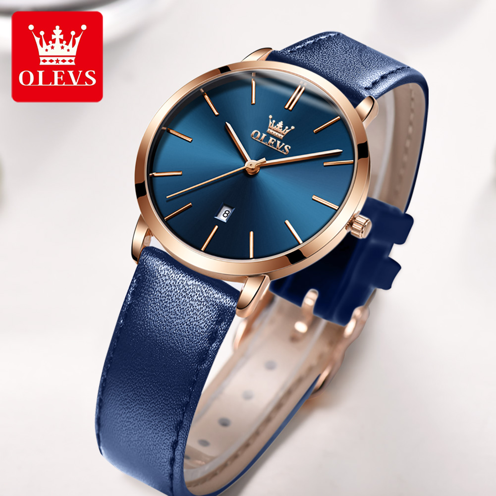 OLEVS นาฬิกาแฟชั่นบางเฉียบแบรน - Luxury Watch Brand For Women บทวิจารณ์และราคา