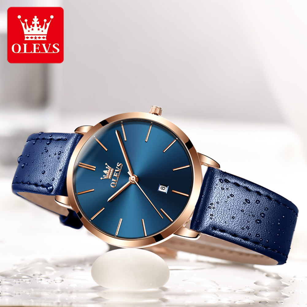 OLEVS นาฬิกาแฟชั่นบางเฉียบแบรน - Luxury Watch Brand For Women บทวิจารณ์และราคา
