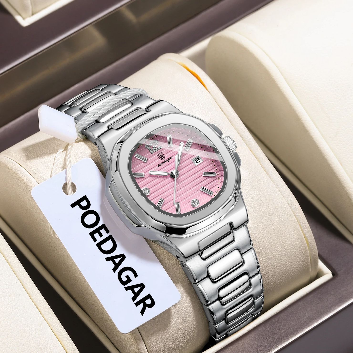 นาฬิกาข้อมือผู้หญิง POEDAGAR ส - Luxury Watch Lady บทวิจารณ์และราคา