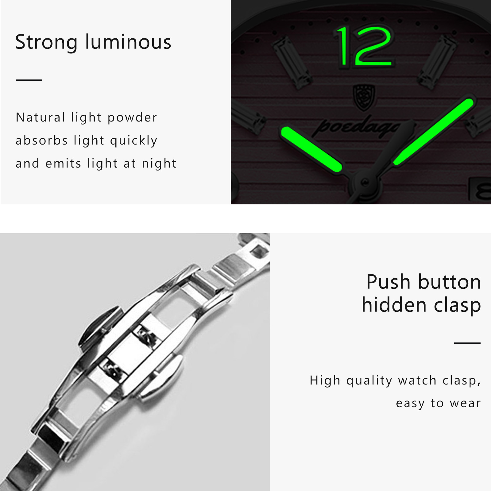 นาฬิกาข้อมือผู้หญิง POEDAGAR ส - Luxury Watch Lady บทวิจารณ์และราคา