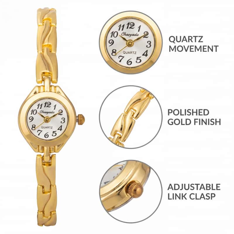 นาฬิกาข้อมือควอตซ์แฟชั่นสำหรับ - Luxury Watch Brand For Women บทวิจารณ์และราคา