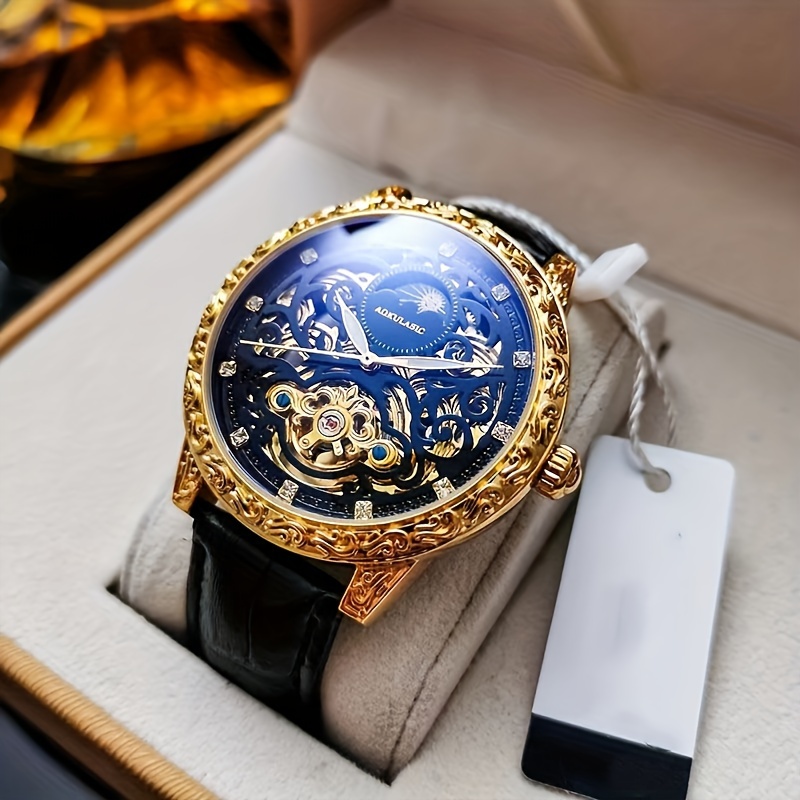 นาฬิกาจักรกลสำหรับผู้ชายระดับไ - Luxury Watch Engraving บทวิจารณ์และราคา