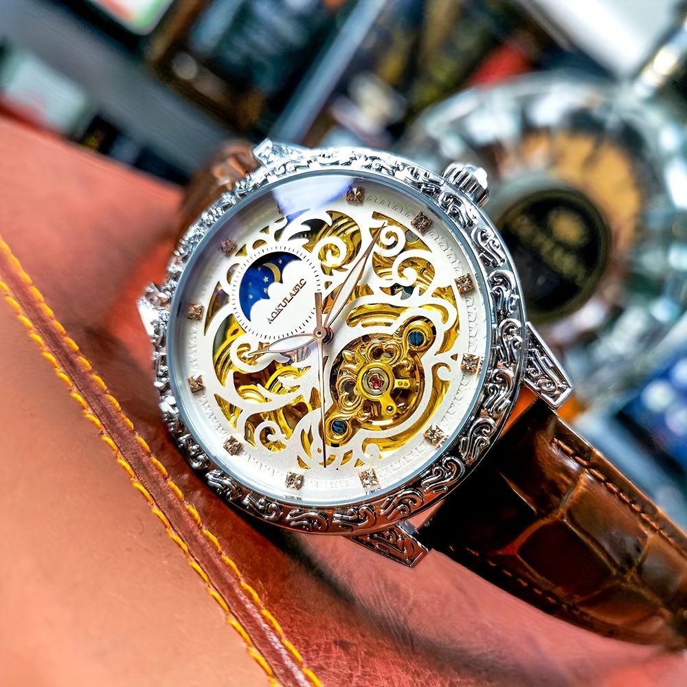 นาฬิกาจักรกลสำหรับผู้ชายระดับไ - Luxury Watch Engraving บทวิจารณ์และราคา
