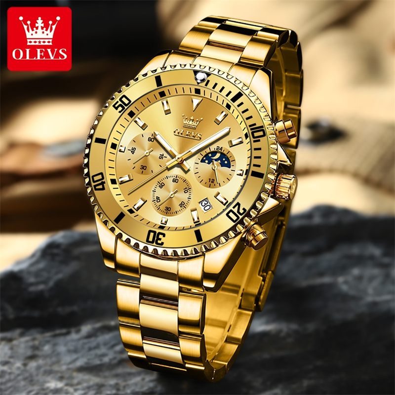 OLEVS นาฬิกาผู้ชายแบรนด์ชั้นนำ - Luxury Watch Maker บทวิจารณ์และราคา