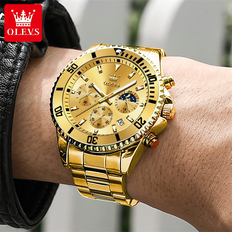 OLEVS นาฬิกาผู้ชายแบรนด์ชั้นนำ - Luxury Watch Maker บทวิจารณ์และราคา