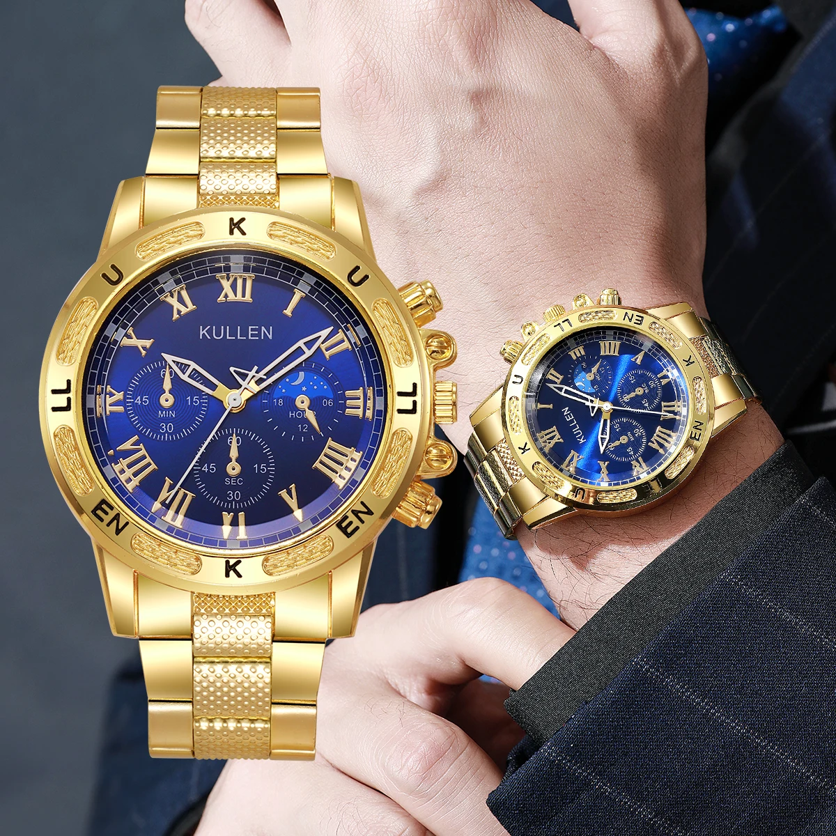 นาฬิกาข้อมือผู้ชายแบบสุ่ม 1 ชิ - Luxury Watch Business บทวิจารณ์และราคา