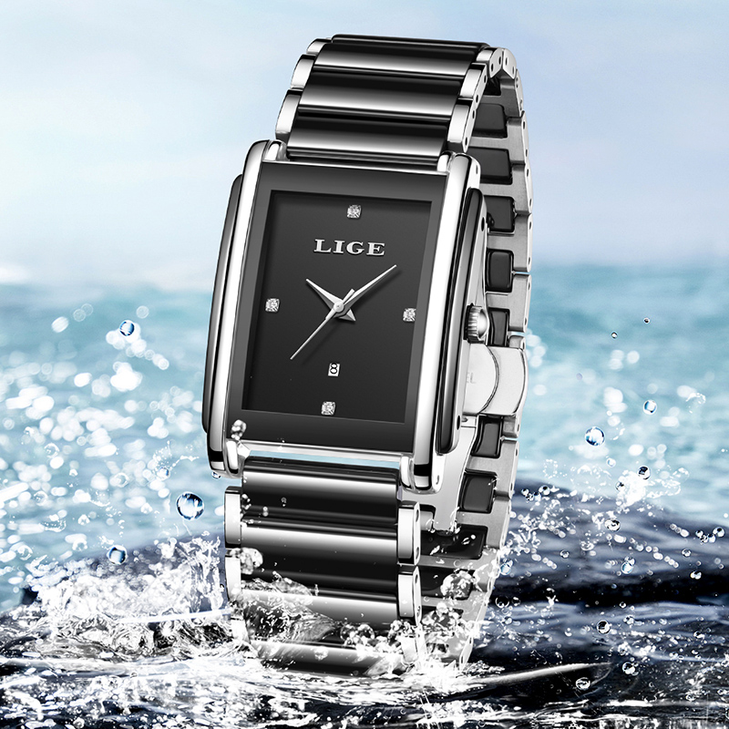 นาฬิกาข้อมือผู้หญิง LIGE รุ่นใ - Luxury Watch Case บทวิจารณ์และราคา