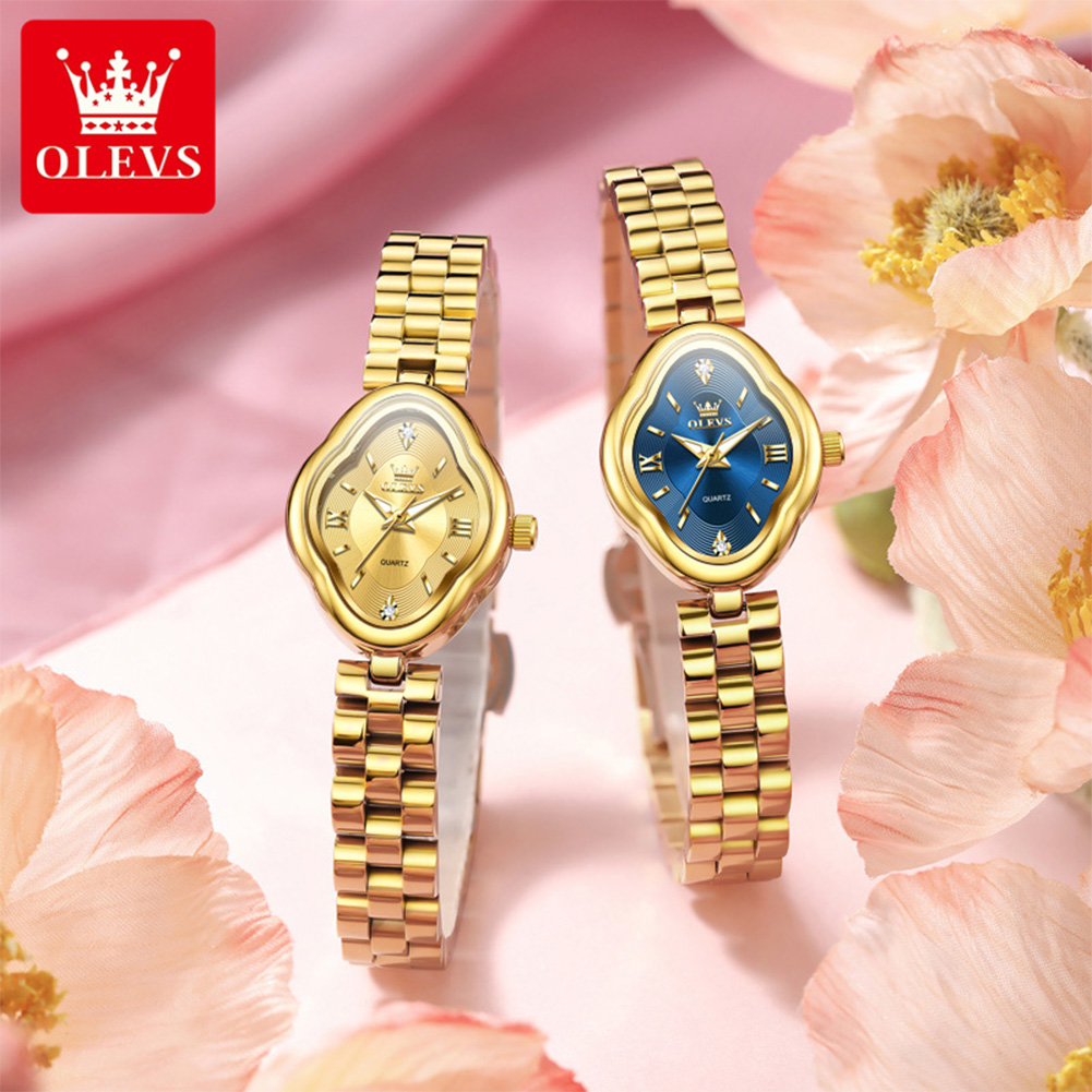 นาฬิกาควอตซ์ OLEVS สำหรับผู้หญ - Luxury Watch For Girls บทวิจารณ์และราคา