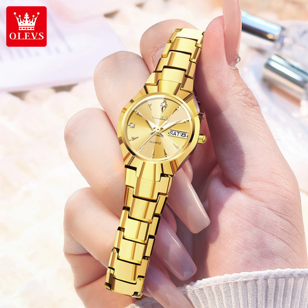 OLEVS สุภาพสตรีนาฬิกา 8697 หรู - Luxury Watch Lady บทวิจารณ์และราคา