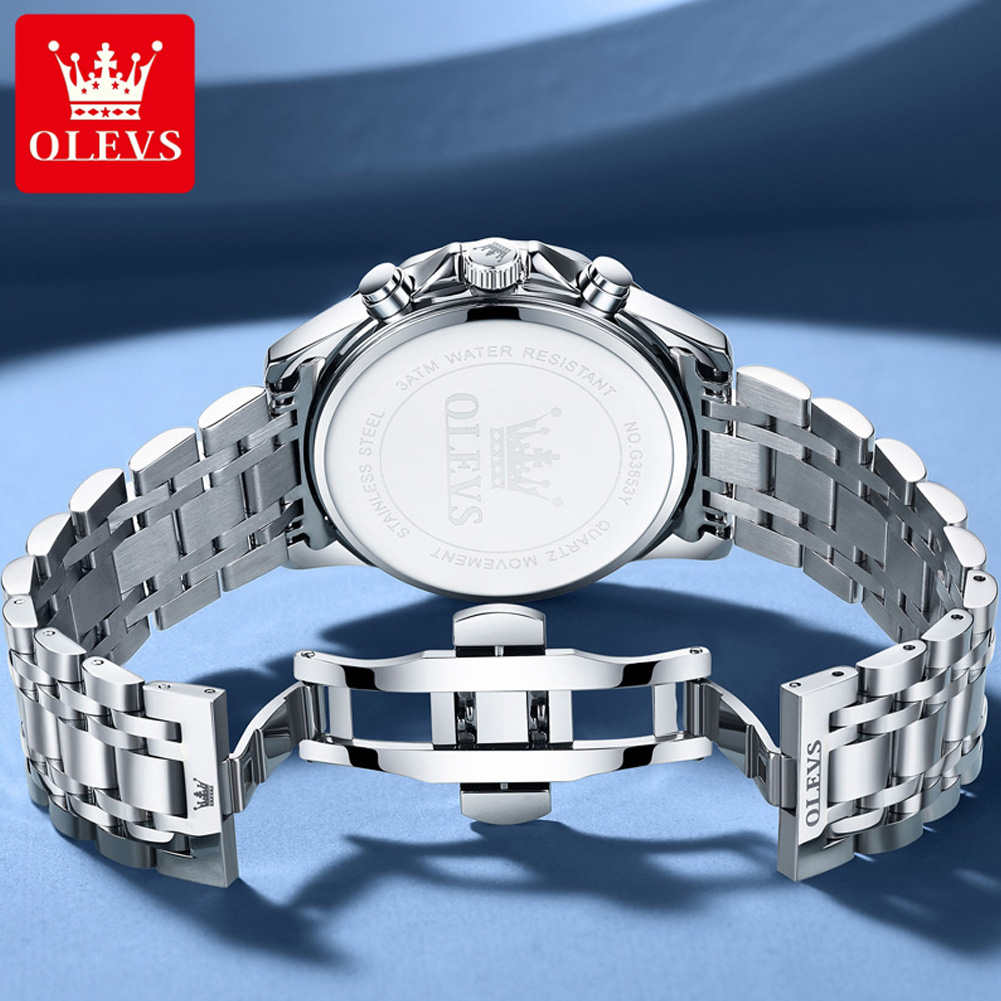 นาฬิกาข้อมือผู้ชาย OLEVS 3653  - Luxury Watch Maker บทวิจารณ์และราคา
