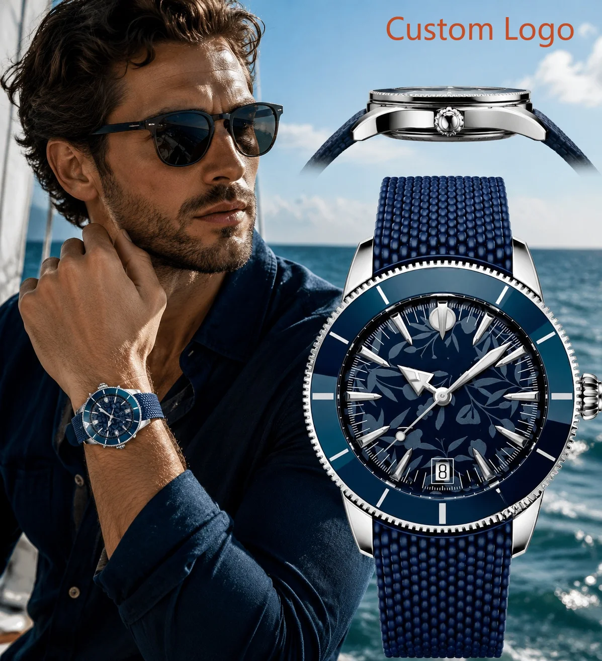 นาฬิกาดำน้ำอัตโนมัติสำหรับผู้ช - Luxury Watch Strap บทวิจารณ์และราคา