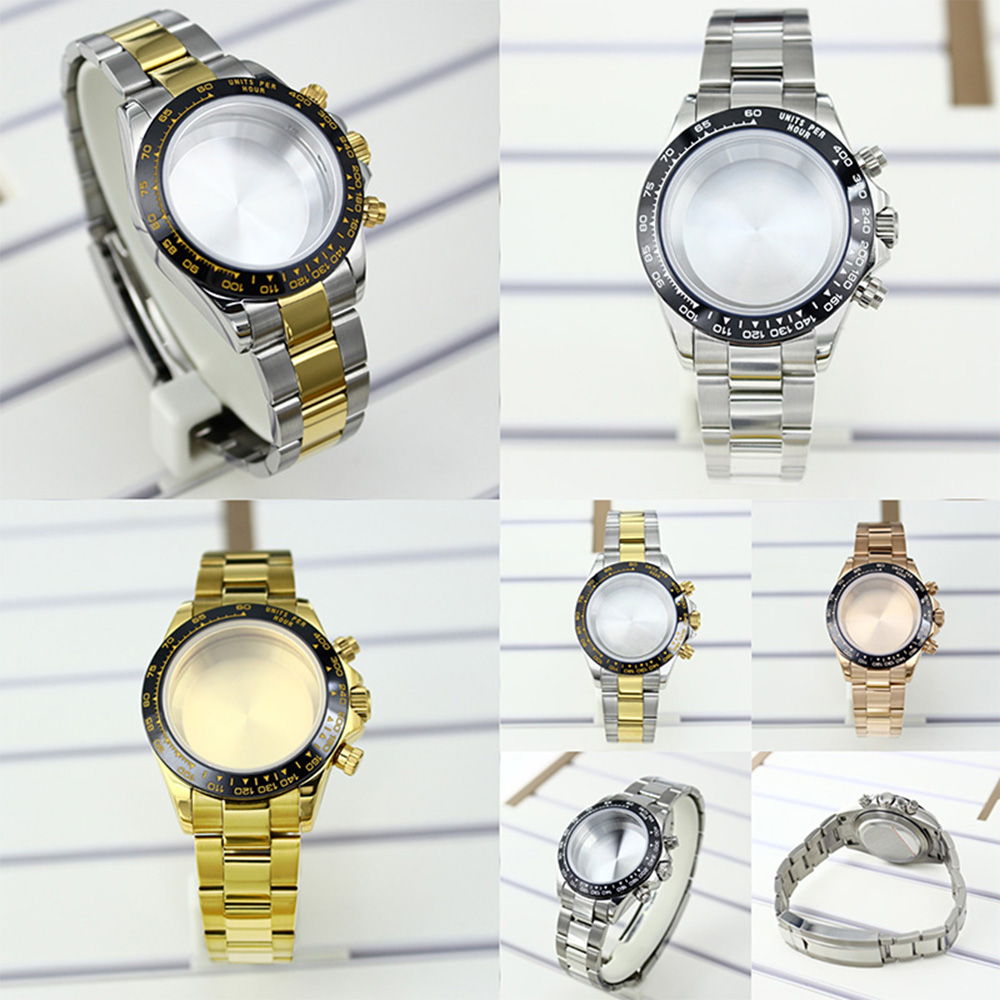 39 มม.นาฬิกาสร้อยข้อมือคริสตัล - Luxury Watch Repair บทวิจารณ์และราคา