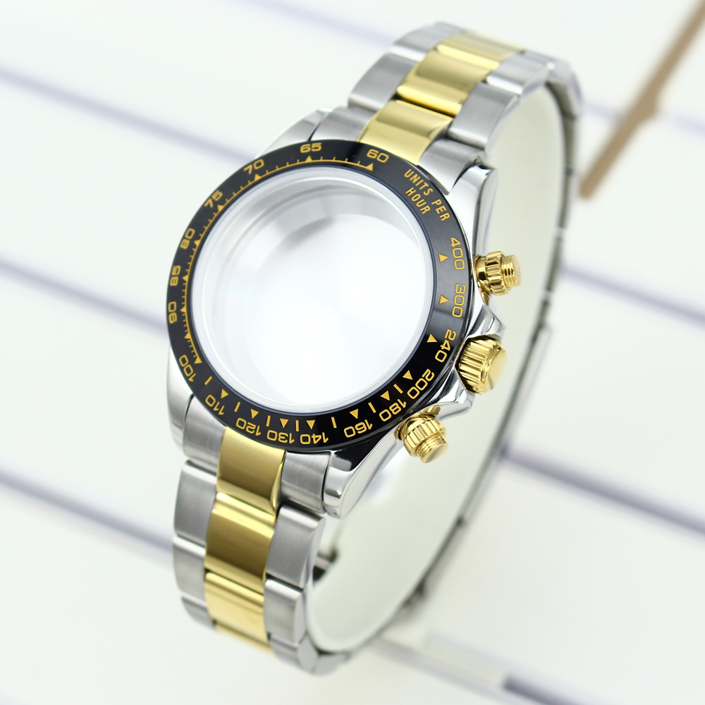 39 มม.นาฬิกาสร้อยข้อมือคริสตัล - Luxury Watch Repair บทวิจารณ์และราคา
