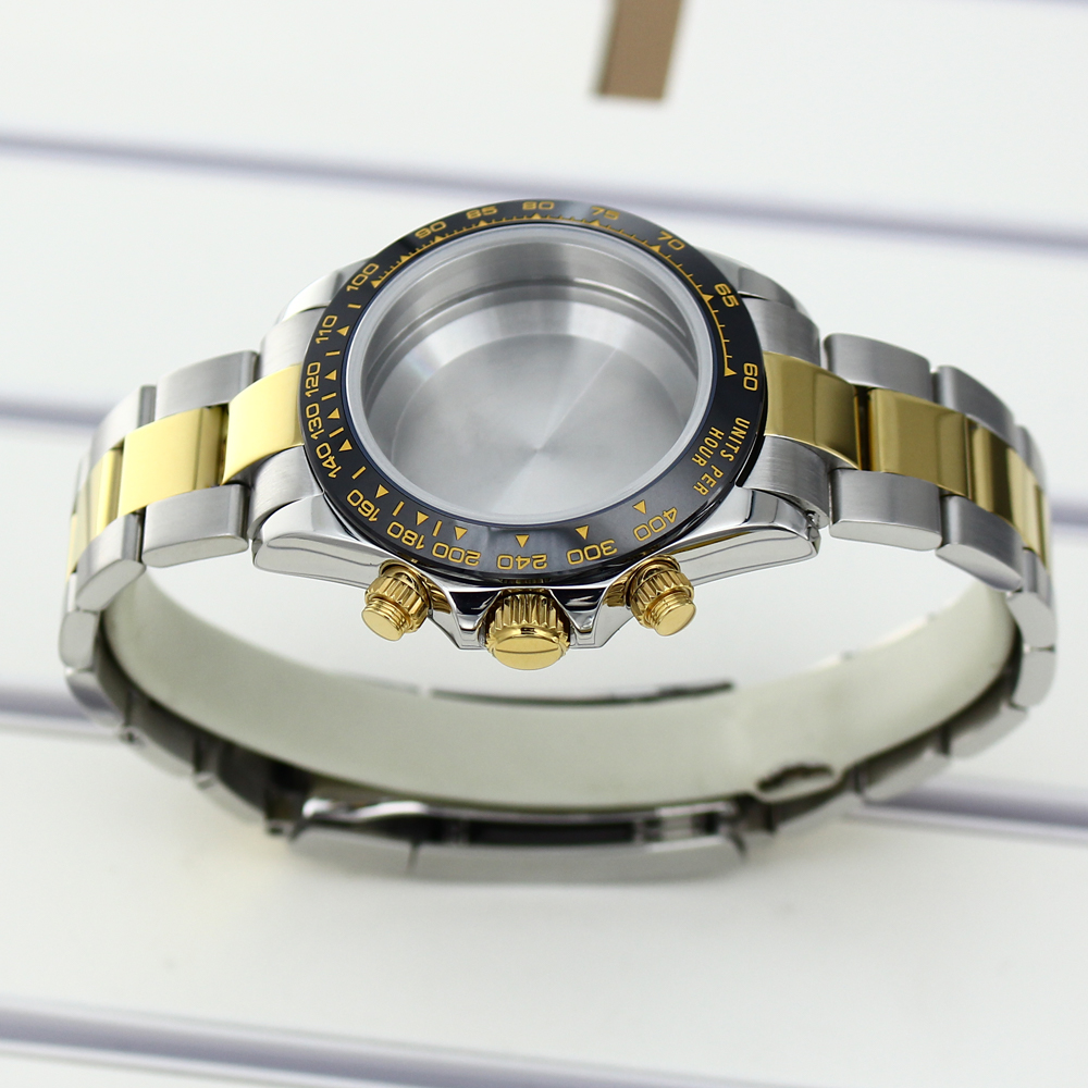 39 มม.นาฬิกาสร้อยข้อมือคริสตัล - Luxury Watch Repair บทวิจารณ์และราคา