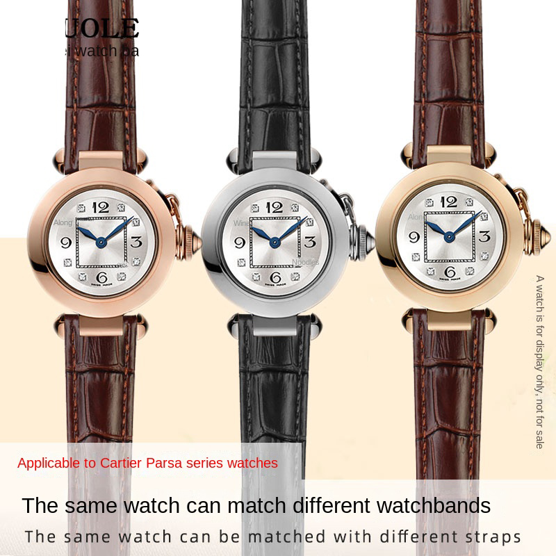 วัวหนังนาฬิกาสําหรับ Cartier P - Luxury Watch Engraving บทวิจารณ์และราคา