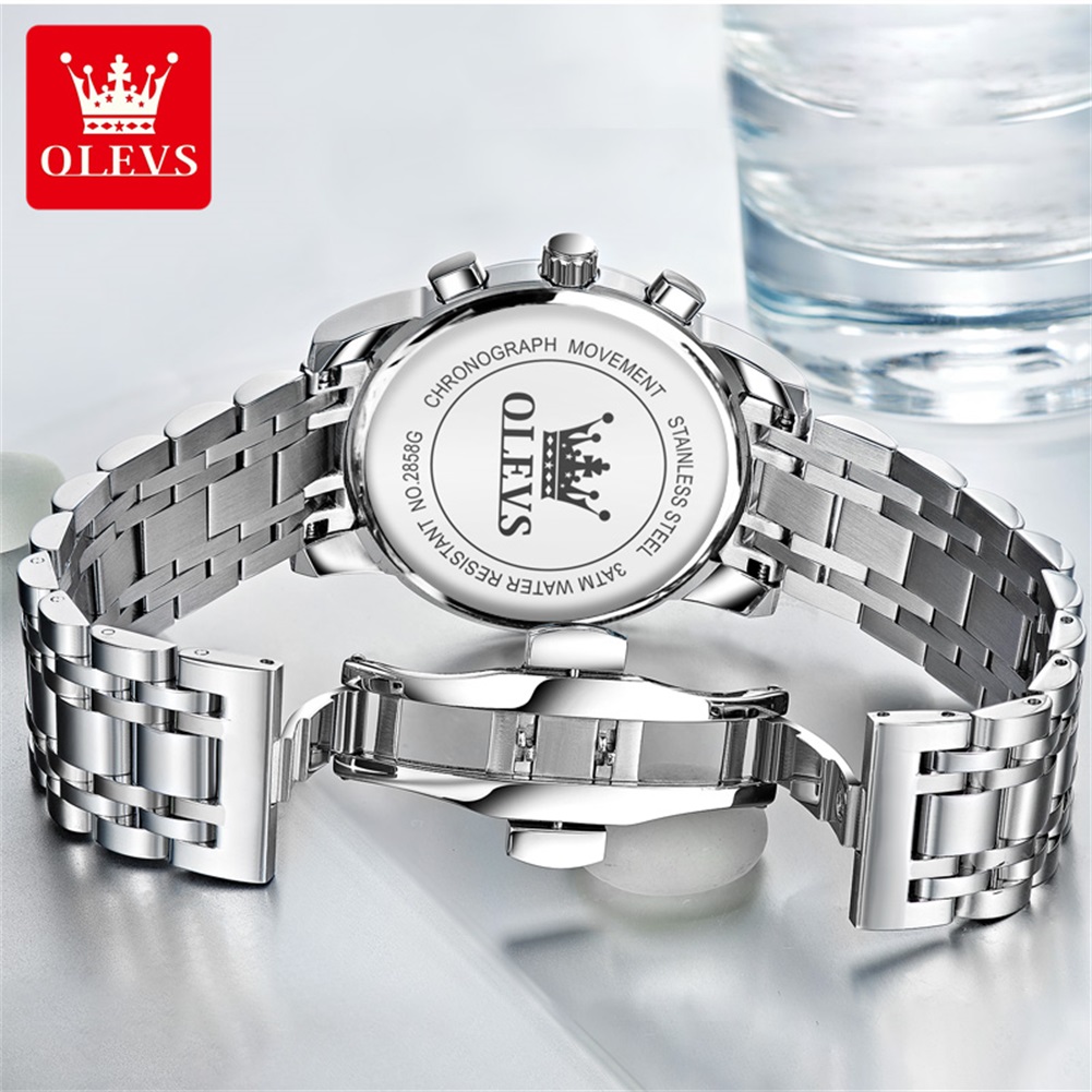 OLEVS นาฬิกาผู้ชายยอดนิยมสแตนเ - Luxury Watch Maker บทวิจารณ์และราคา