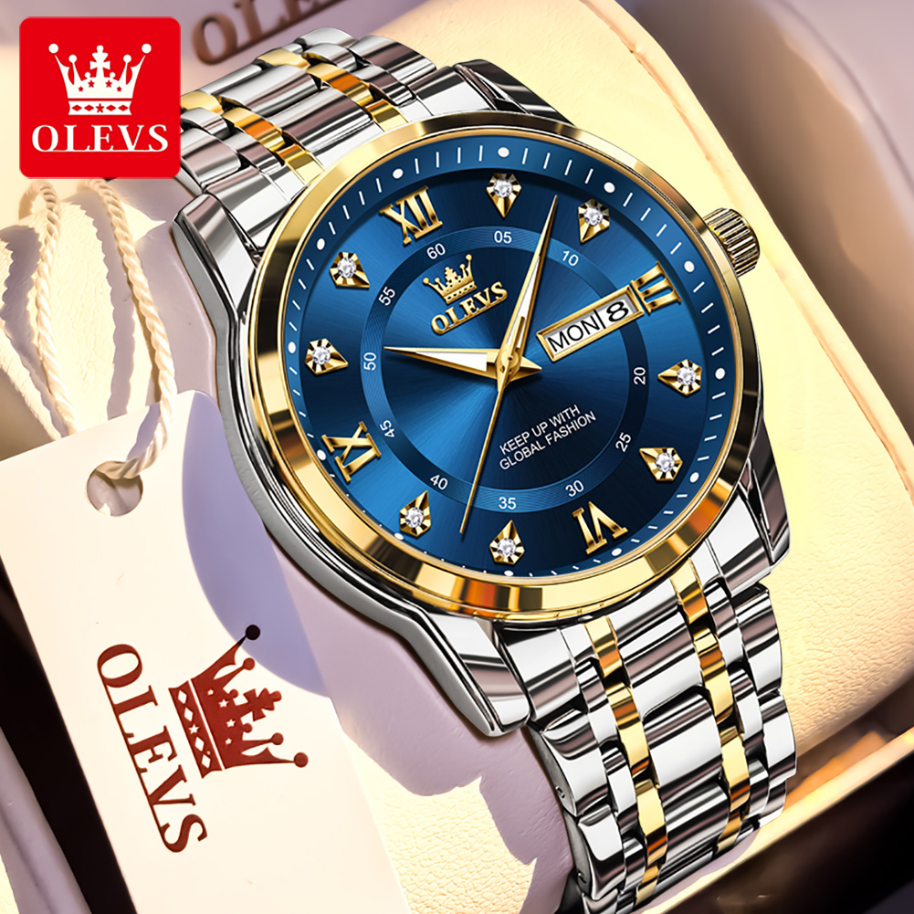 OLEVS แบรนด์นาฬิกาแฟชั่นผู้ชาย - Luxury Watch Business บทวิจารณ์และราคา