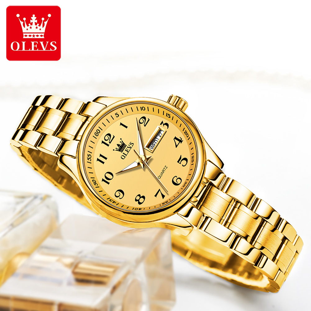 นาฬิกาควอทซ์สีทองหรูหราแบรนด์  - Luxury Watch Brand For Women บทวิจารณ์และราคา