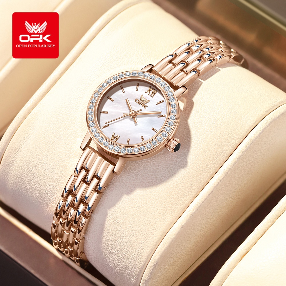 OPK 6063 นาฬิกาหรูหราสำหรับผู้ - Luxury Watch For Girls บทวิจารณ์และราคา