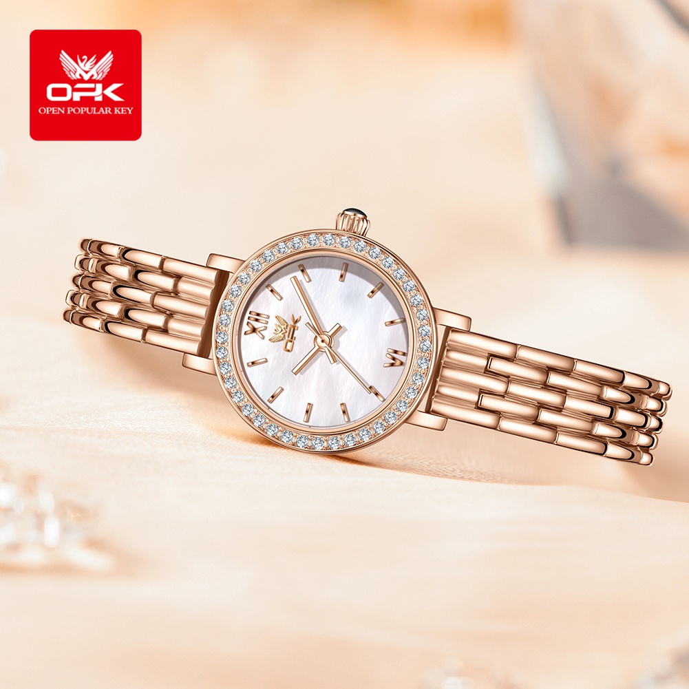 OPK 6063 นาฬิกาหรูหราสำหรับผู้ - Luxury Watch For Girls บทวิจารณ์และราคา