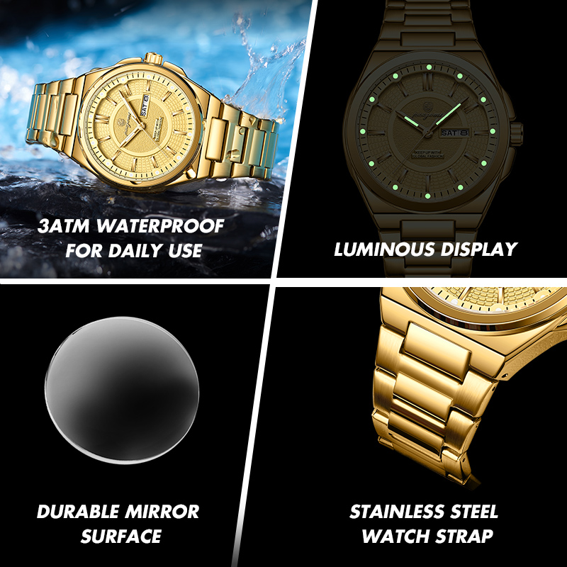 นาฬิกาข้อมือผู้ชาย PAAZOMU แบร - Luxury Watch Maker บทวิจารณ์และราคา