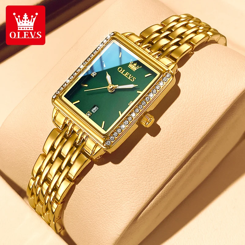 OLEVS 9995 นาฬิกาวันที่สำหรับผ - Luxury Watch Lady บทวิจารณ์และราคา