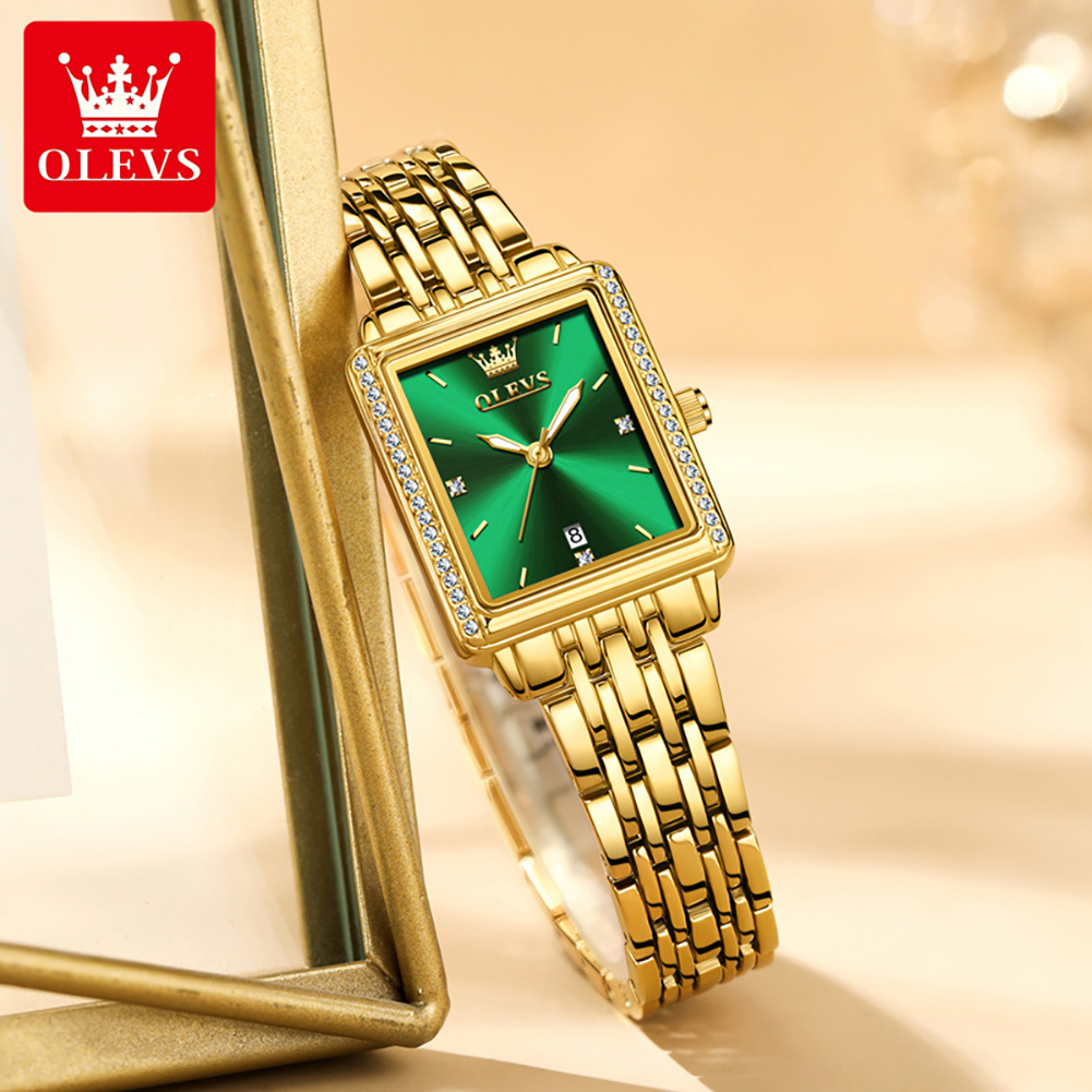 OLEVS 9995 นาฬิกาวันที่สำหรับผ - Luxury Watch Lady บทวิจารณ์และราคา
