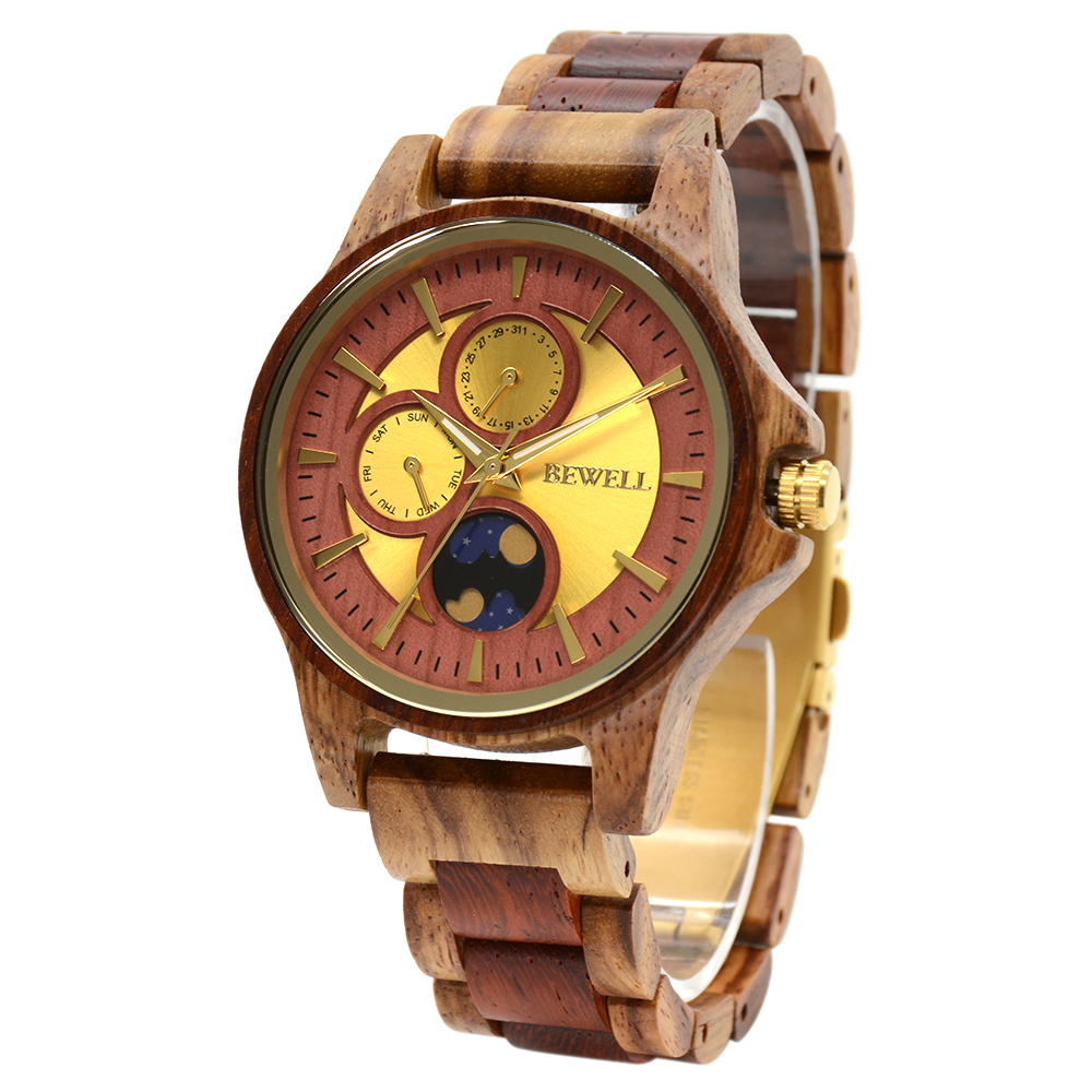 นาฬิกาข้อมือไม้สำหรับผู้ชาย ขอ - Luxury Watch Engraving บทวิจารณ์และราคา