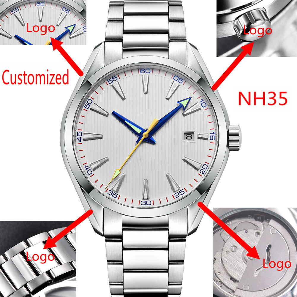 โลโก้แบบกำหนดเอง 41 มม. นาฬิกา - Luxury Watch Strap บทวิจารณ์และราคา