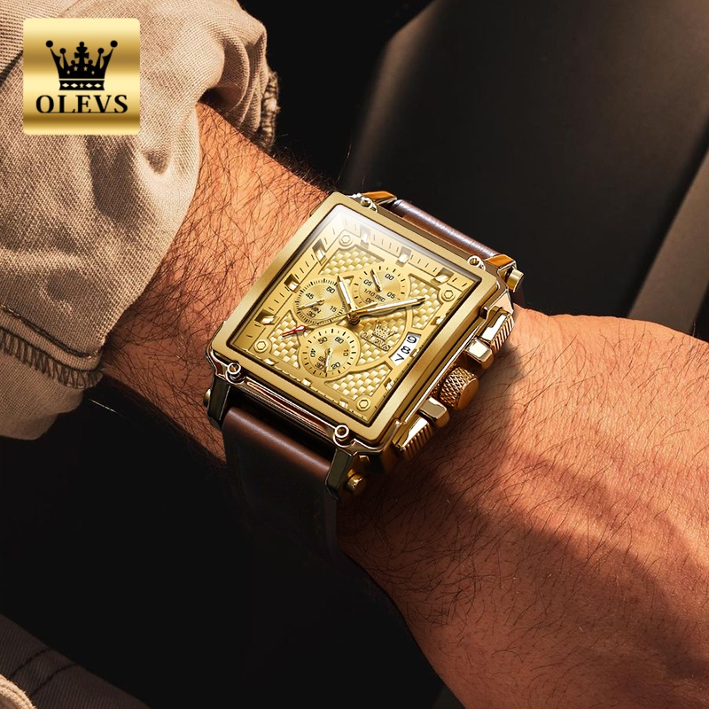 นาฬิกาข้อมือผู้ชายแบรนด์ OLEVS - Luxury Watch Strap บทวิจารณ์และราคา