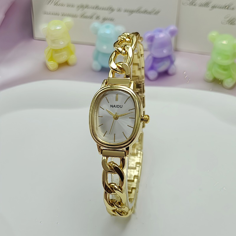 นาฬิกาข้อมือควอตซ์ทรงวงรีแฟชั่ - Luxury Watch Brand For Women บทวิจารณ์และราคา