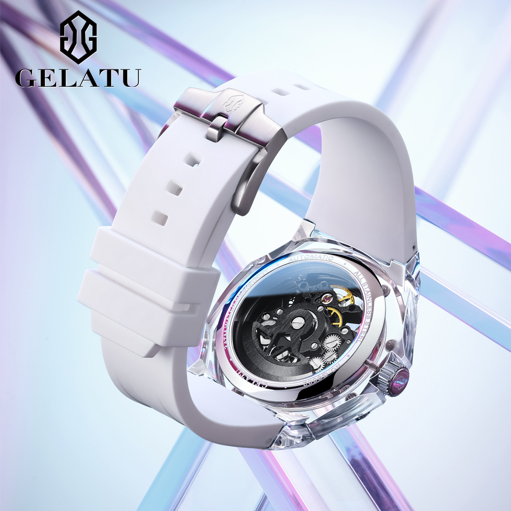นาฬิกาข้อมือผู้ชาย GELATU 8002 - Luxury Watch Strap บทวิจารณ์และราคา
